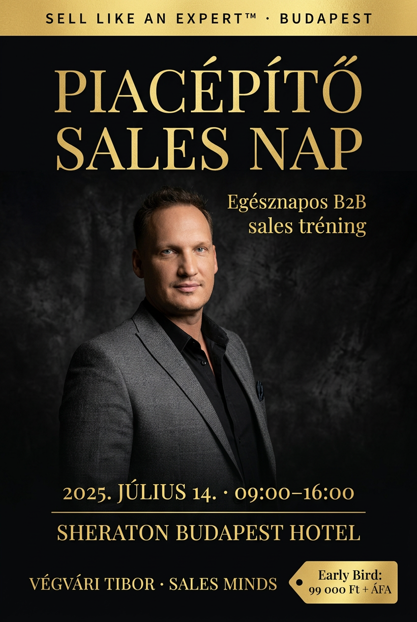 Piacépítő Sales Nap exkluzív flyer
